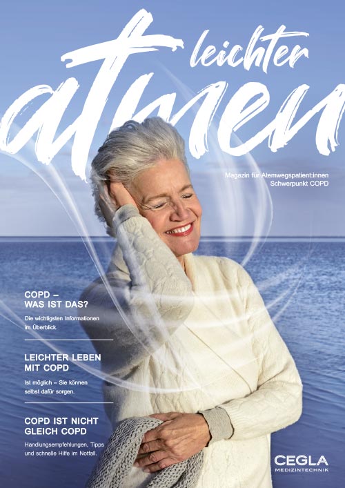 Magazin für Atemwegspatient:innen mit Schwerpunkt COPD