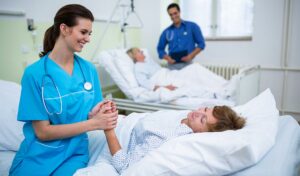 copd notfall krankenschwester patient