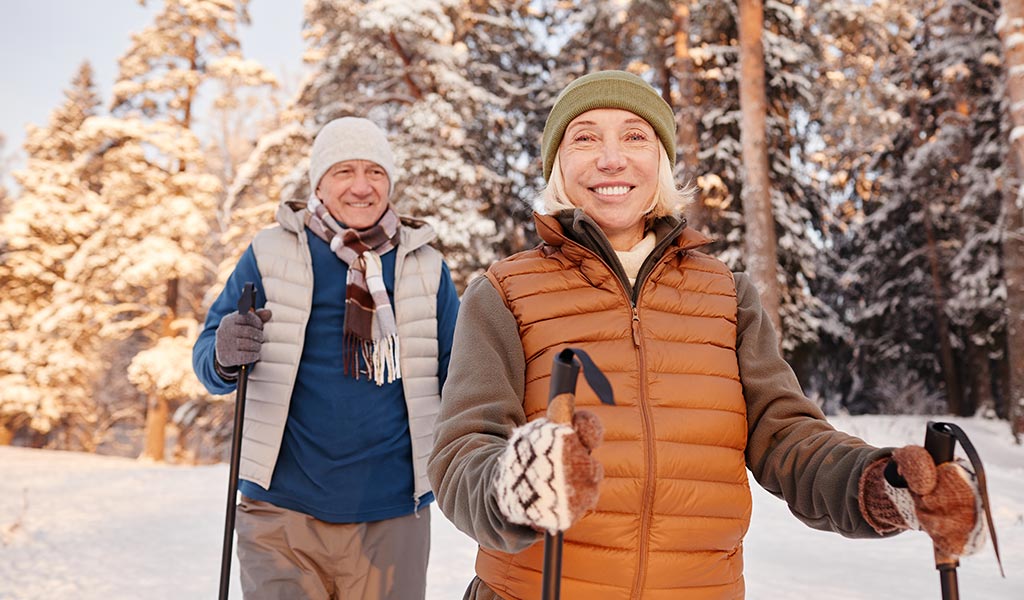 Bewegung trotz kaltem Winter und Erkältungswellen für ein starkes Immunsystem und effektive Abwehrkräfte.