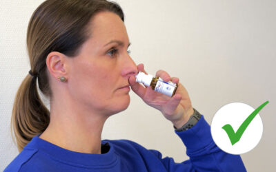 Nasenspray richtig anwenden